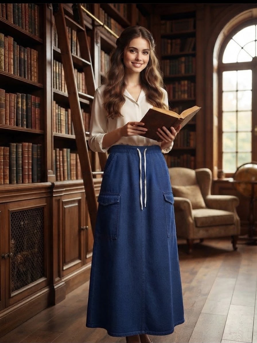 Denim Skirt