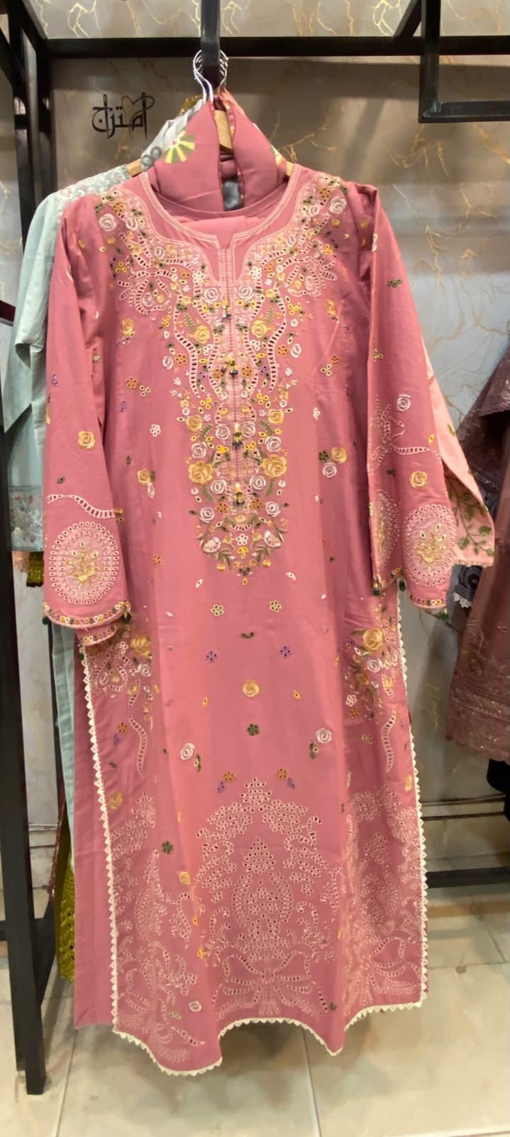 Winter Khaddar Embroidered Stitch 3pc