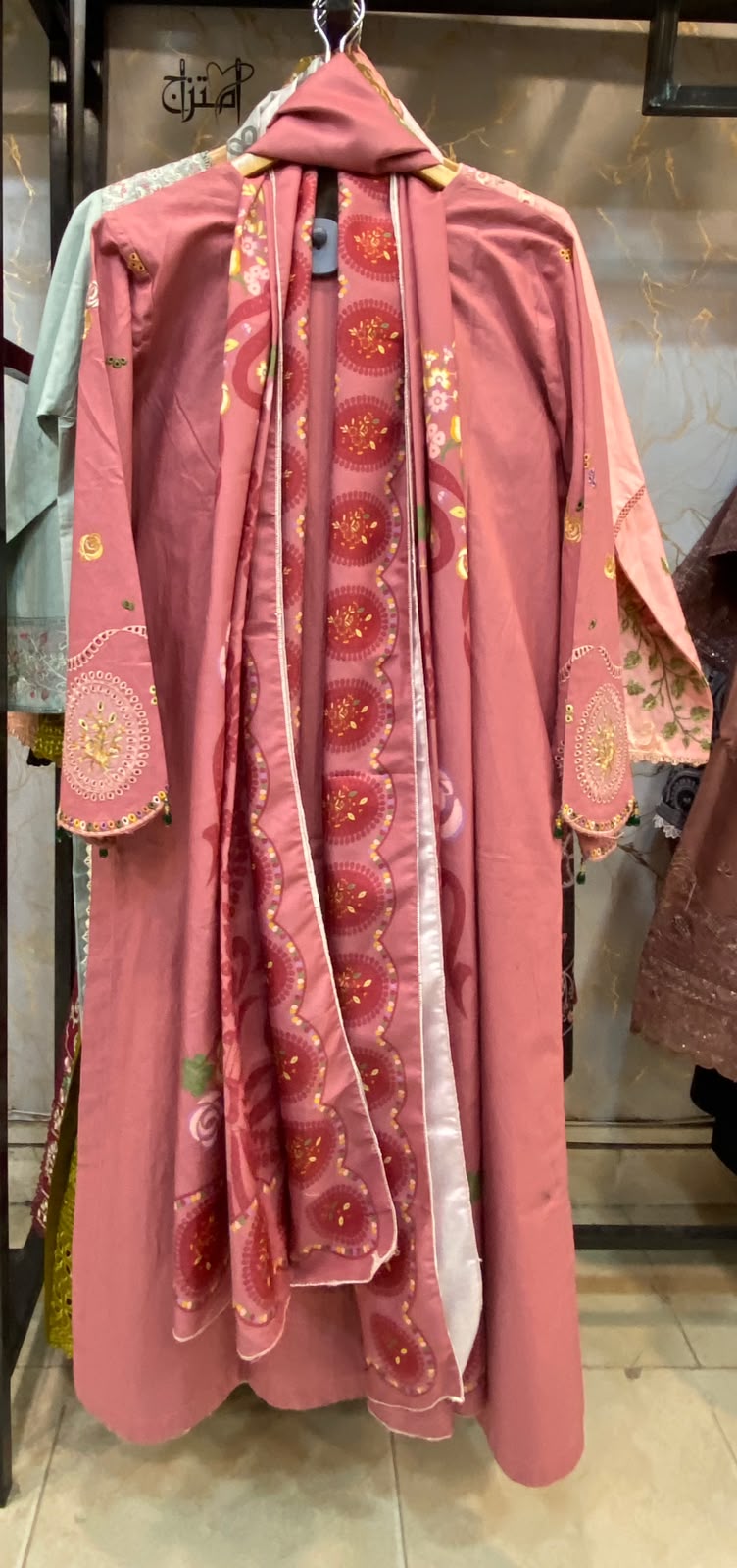 Winter Khaddar Embroidered Stitch 3pc