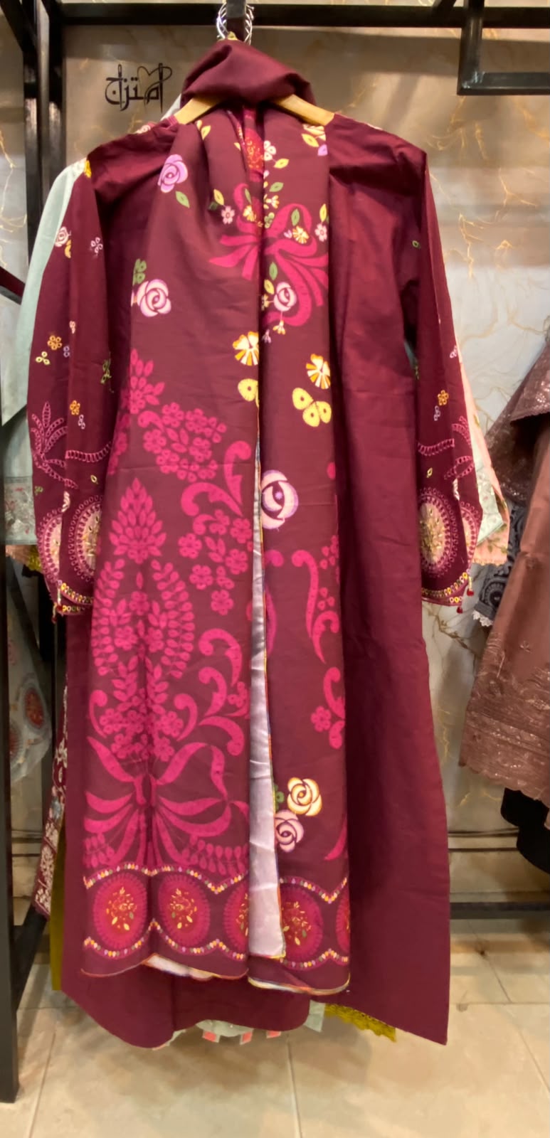 Winter Khaddar Embroidered Stitch 3pc
