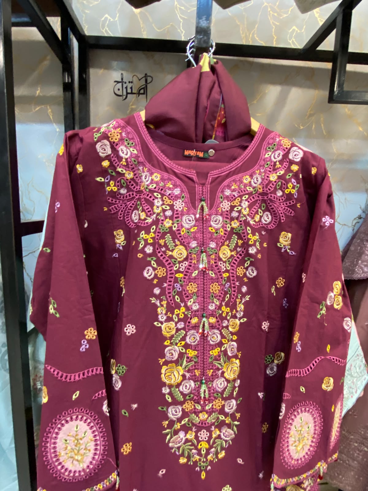 Winter Khaddar Embroidered Stitch 3pc