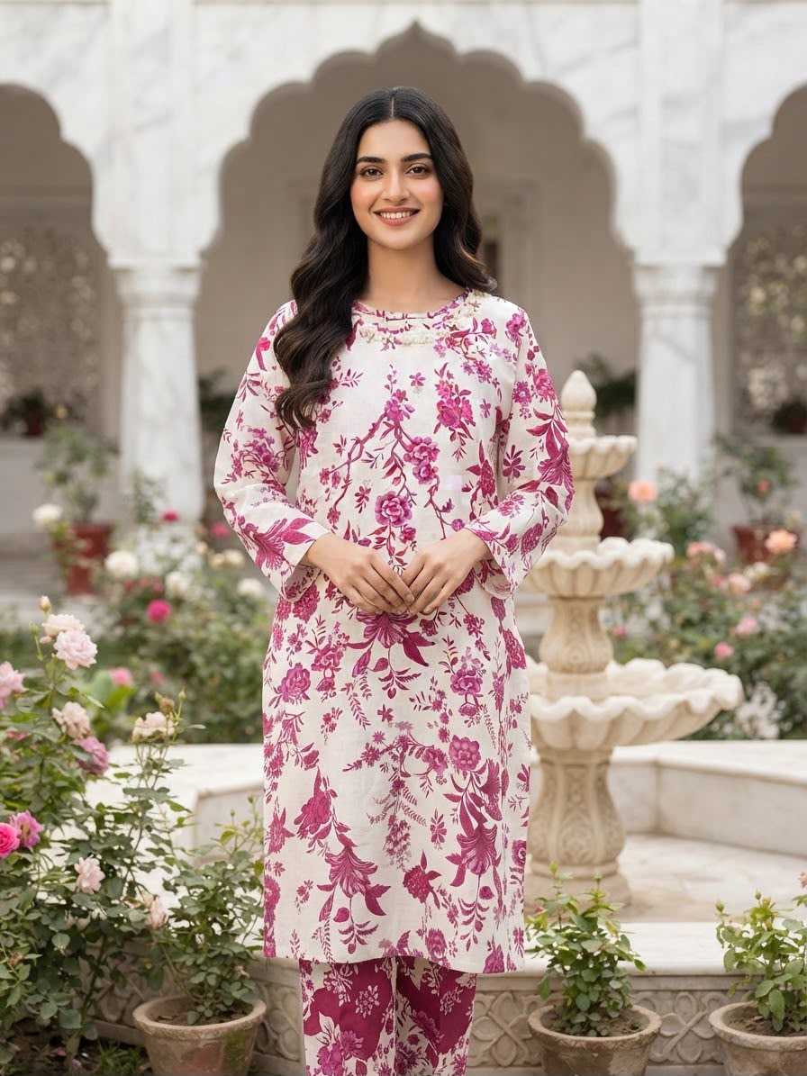 Stuff (Khaddar) Printed Stitch 2pc