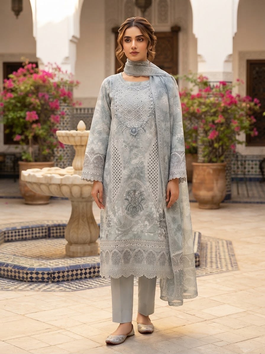 Stuff (Corduroy) Embroidered Stitch 3pc