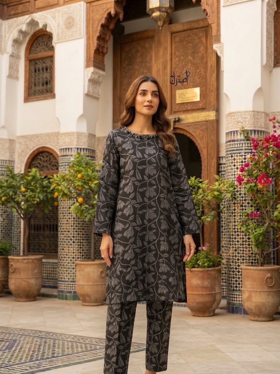 Stuff (Khaddar) Printed stitch 2pc
