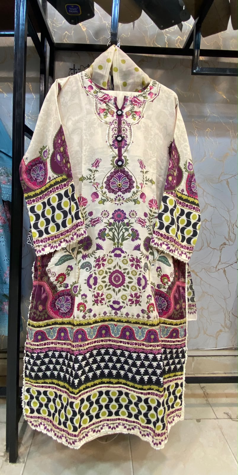 Stuff (Viscous) Stitch Kaftan 3pc