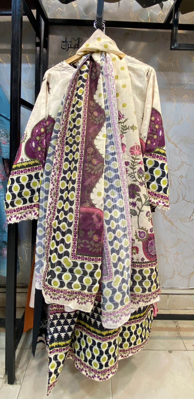 Stuff (Viscous) Stitch Kaftan 3pc