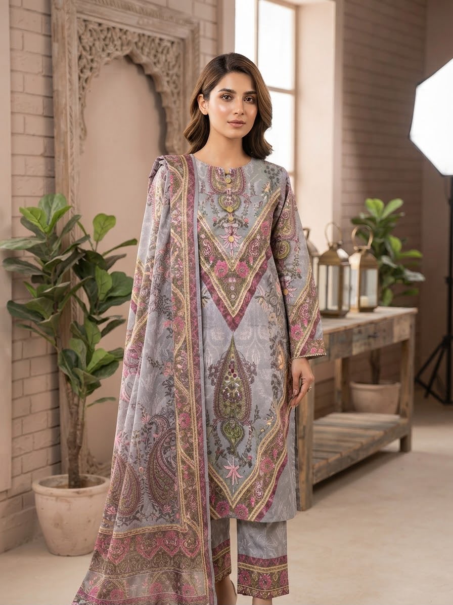 Stuff (Viscous) Stitch Kaftan 3pc&nbsp;