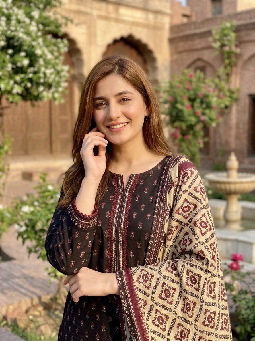 Winter Khaddar Stitch 3pc