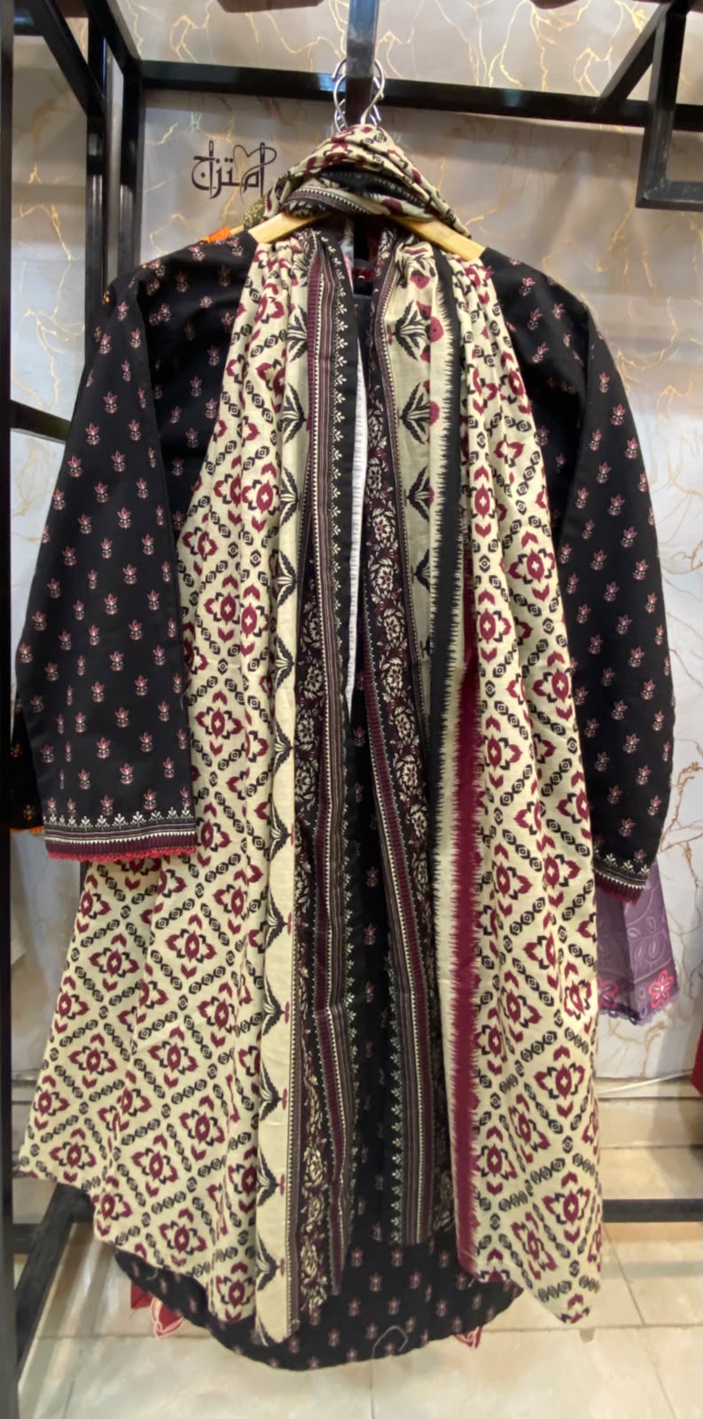 Winter Khaddar Stitch 3pc