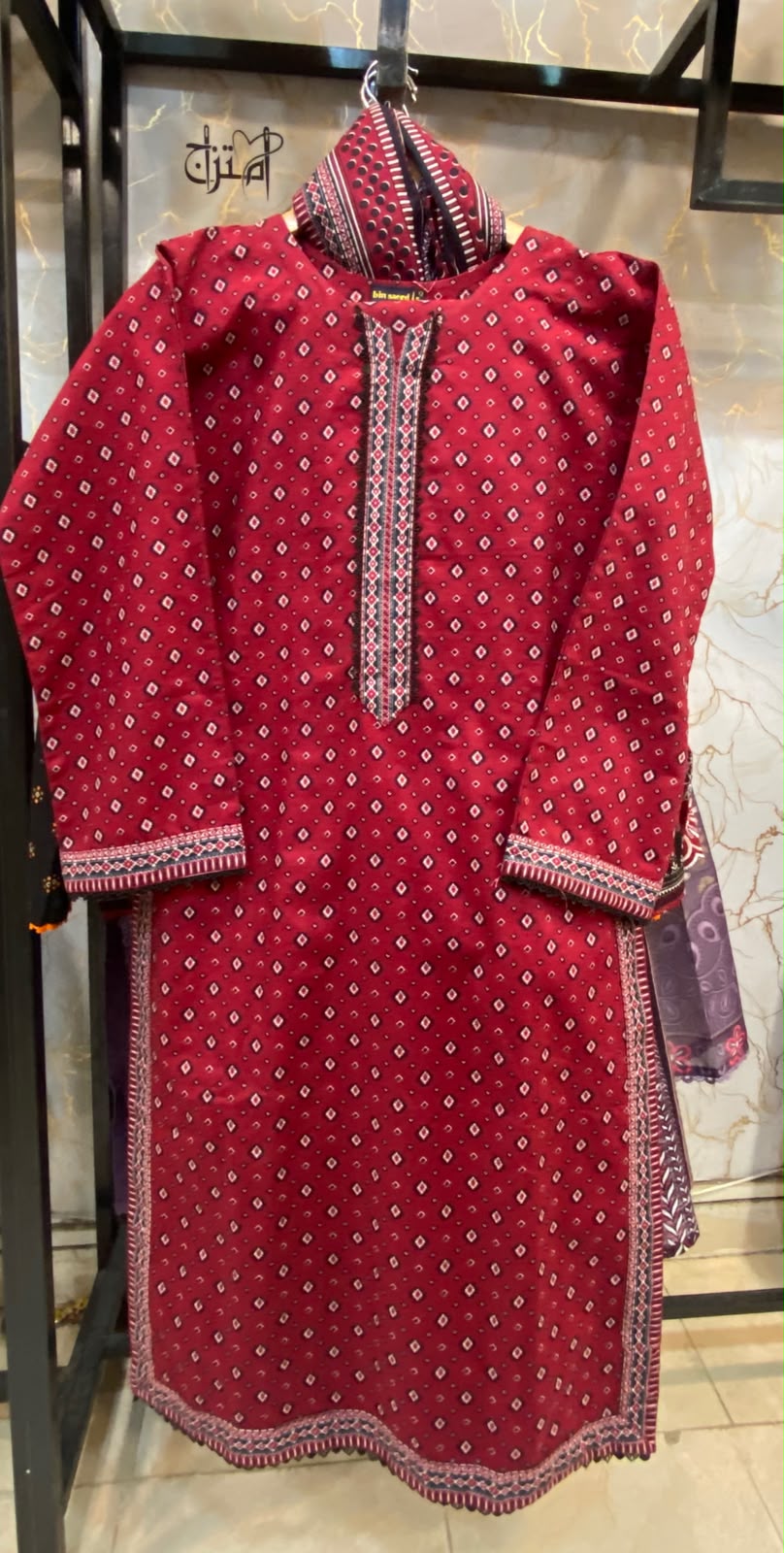 Winter Khaddar Stitch 3pc