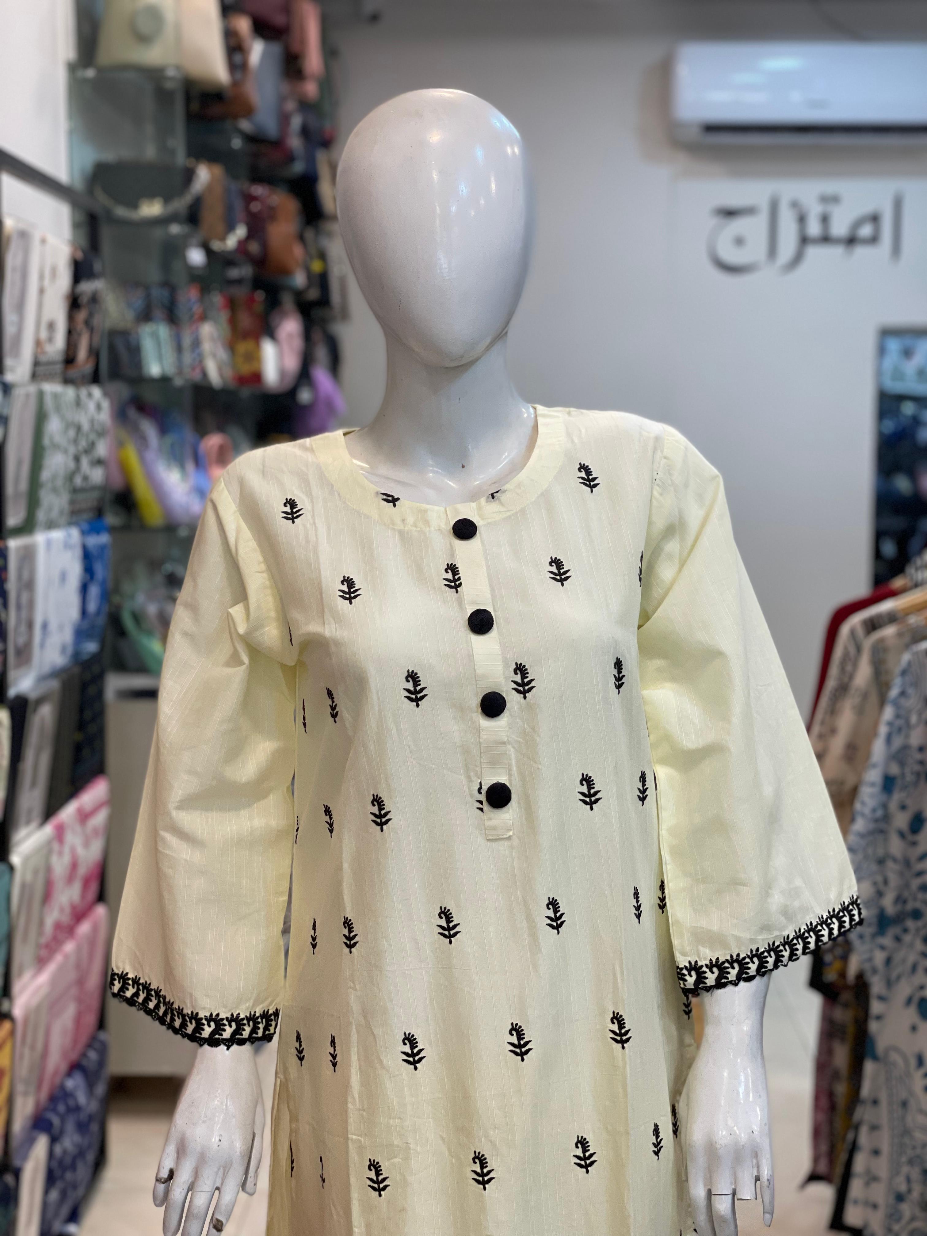 2 PIECE - EMBROIDERED LAWN SUIT