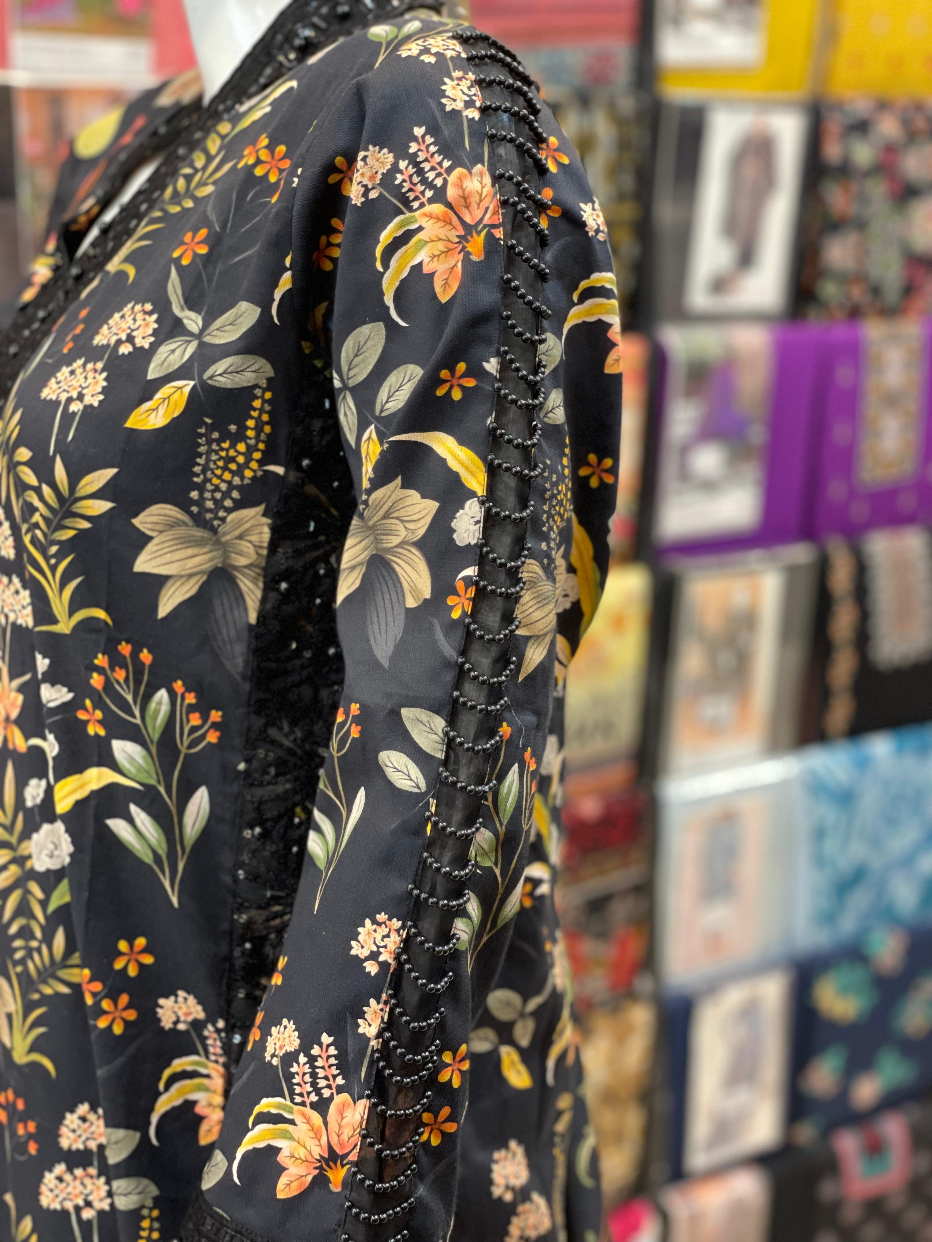 3 PIECE - EMBROIDERED CORDUROY SUIT