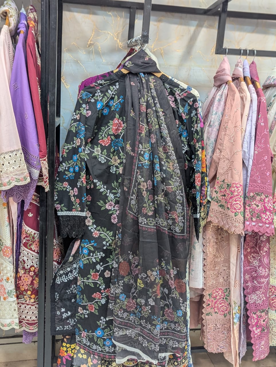 Embroidered Stitch 3pc