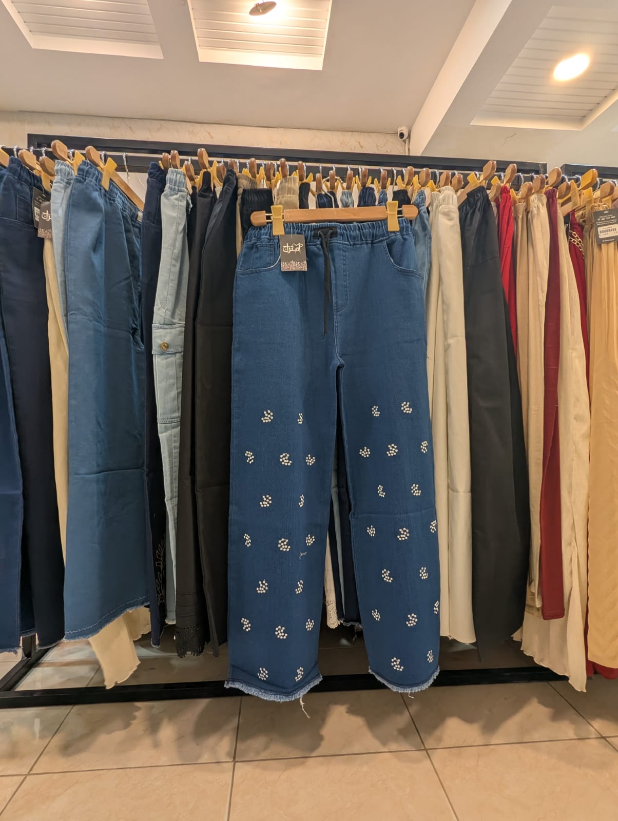 Embroidered Jeans