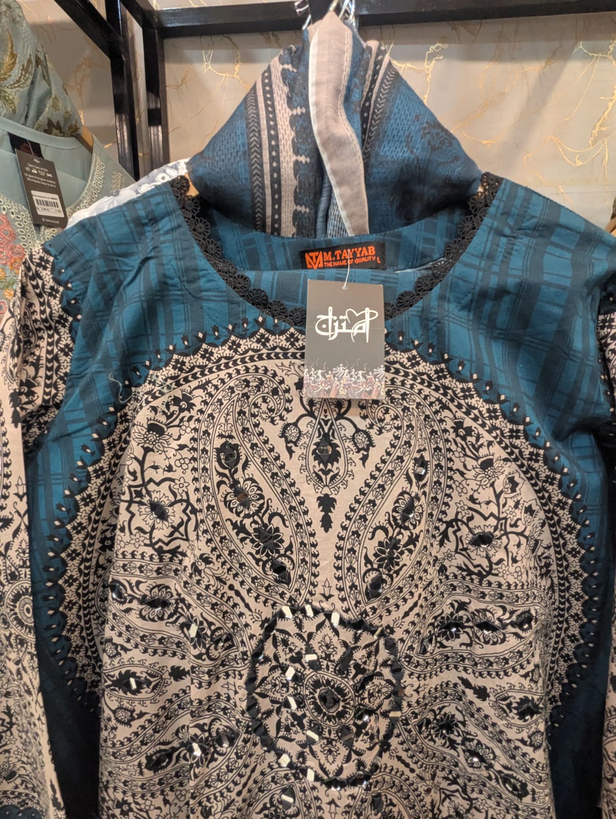 Embroidered Stitch 3 pc