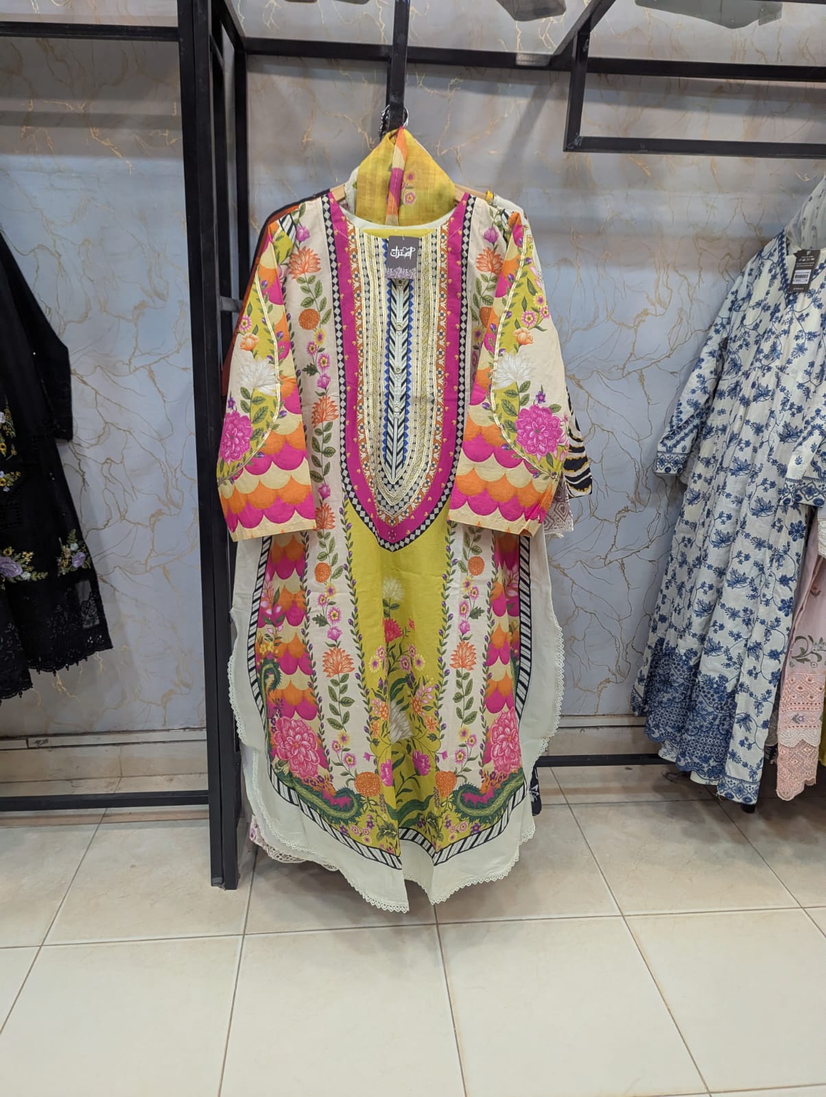 Embroidered Stitch 3pc