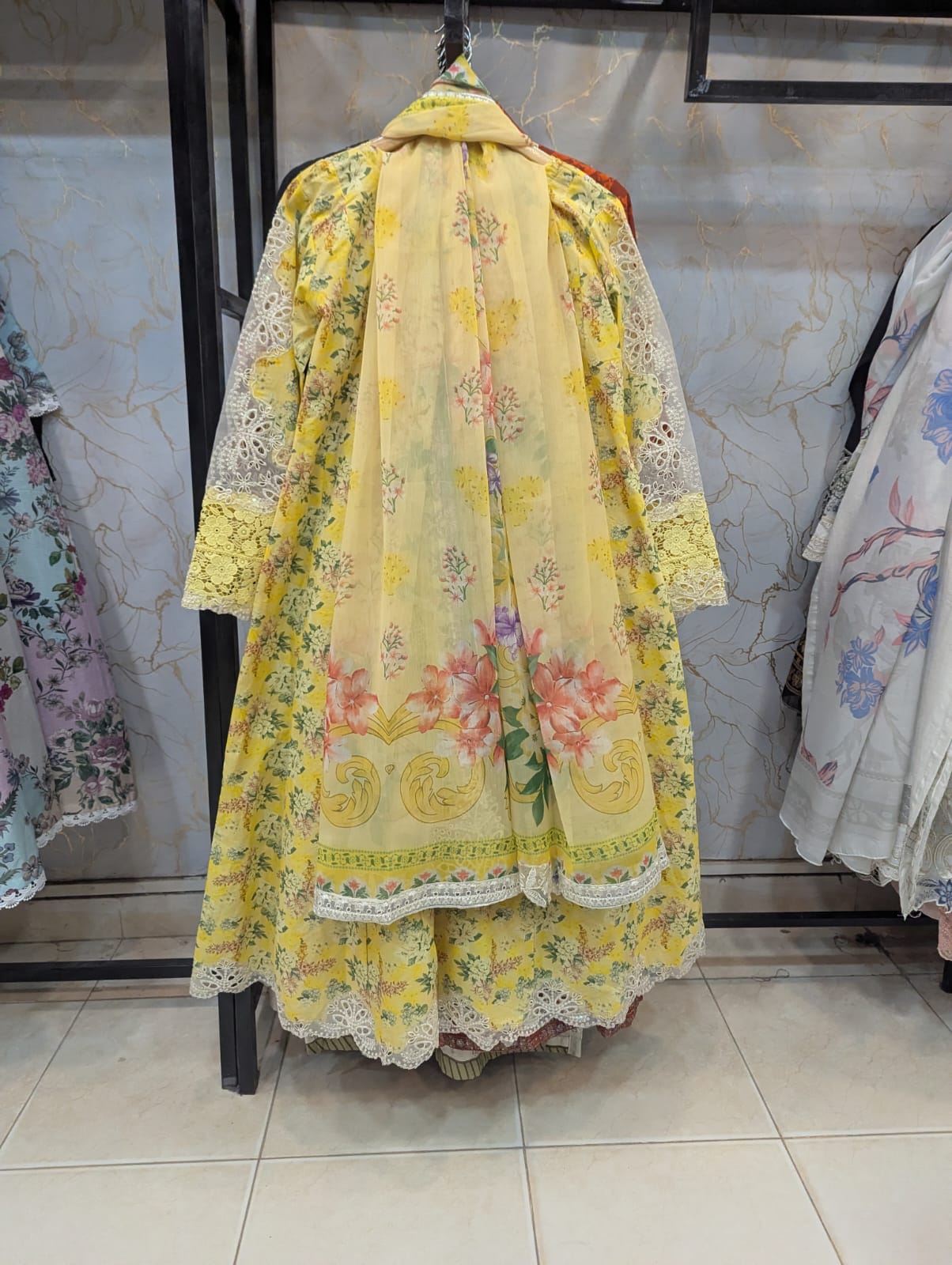 Embroidered Stitch 3pc