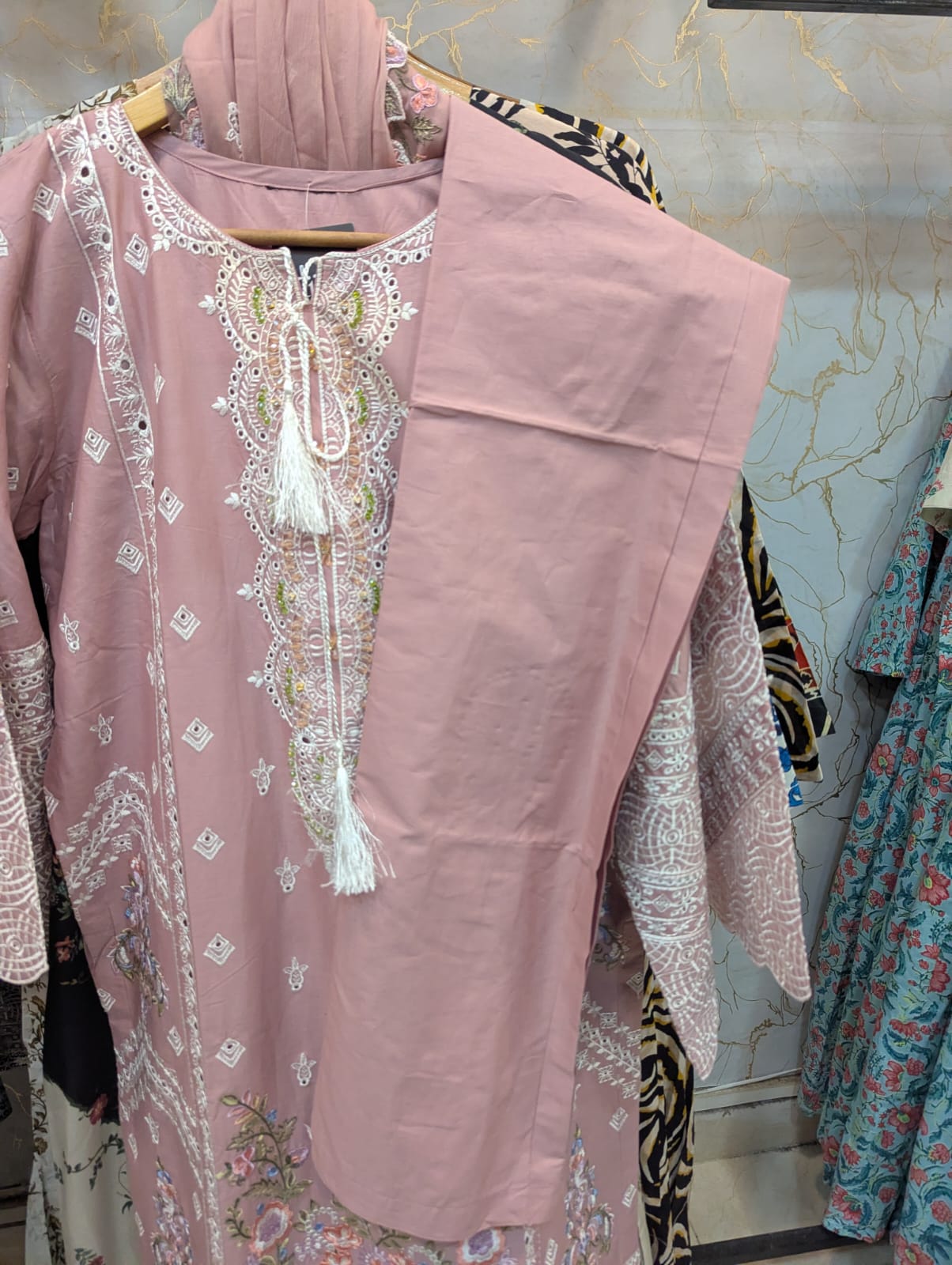 Embroidered Stitch 3pc