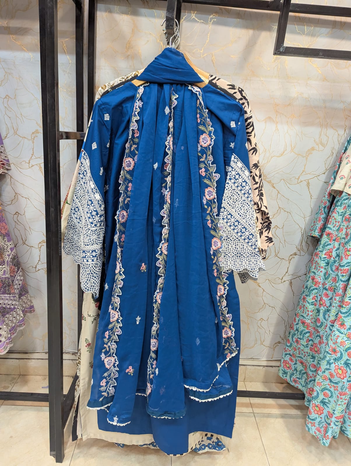 Embroidered Stitch 3pc
