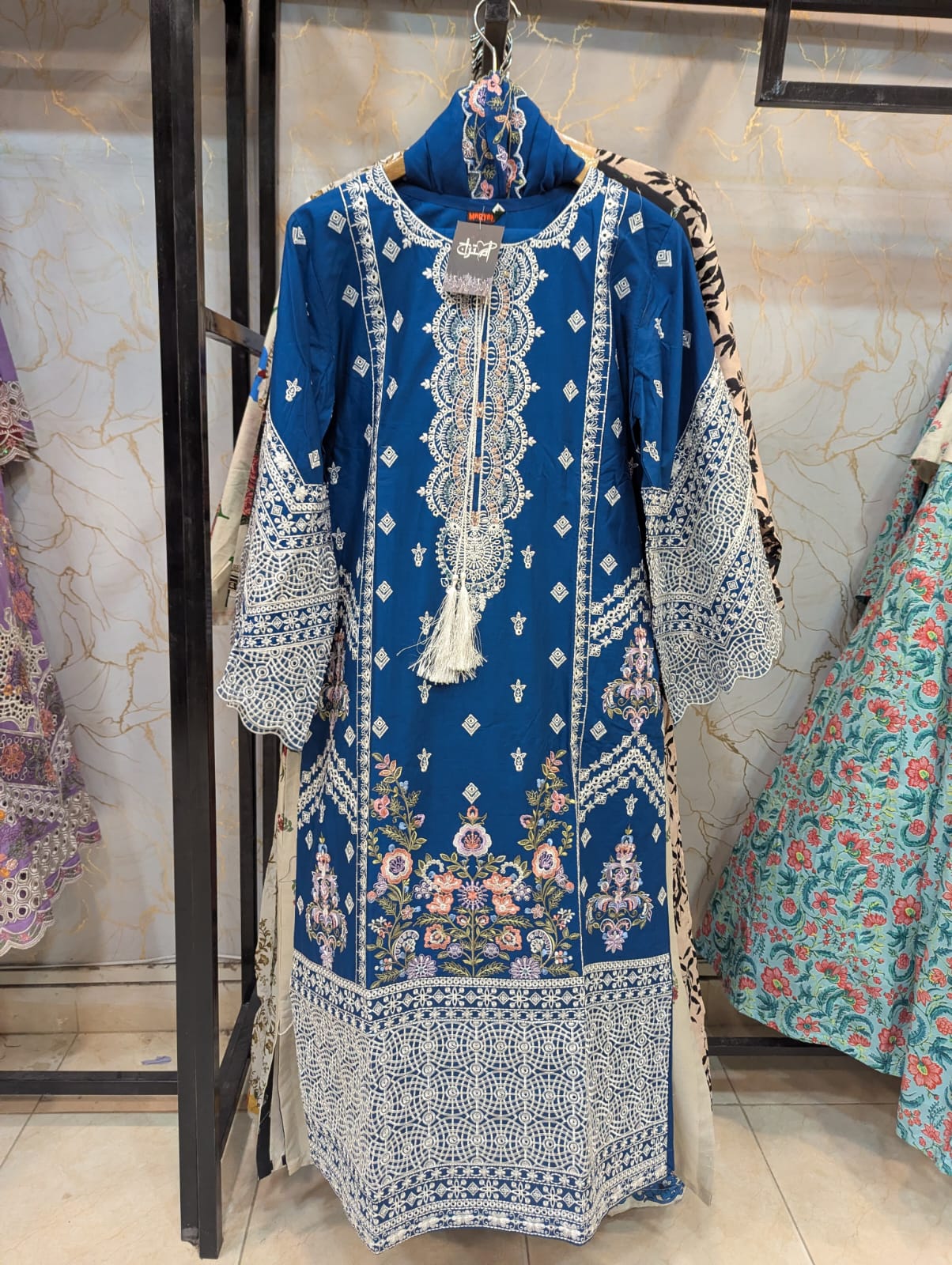Embroidered Stitch 3pc