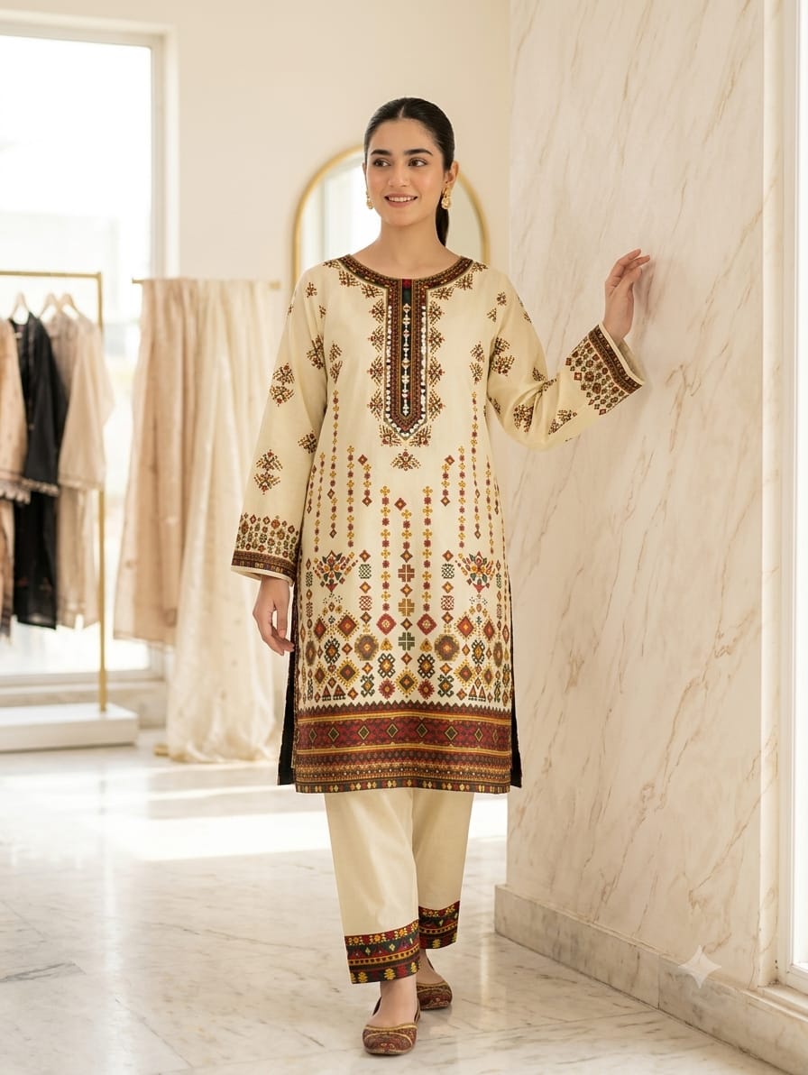 Lawn Co-ord Set