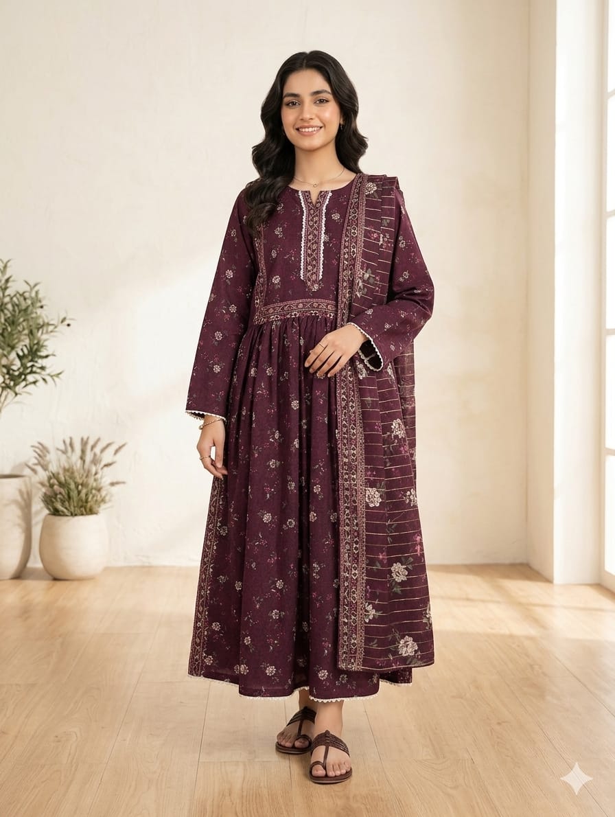 Printed Stitch 3pc