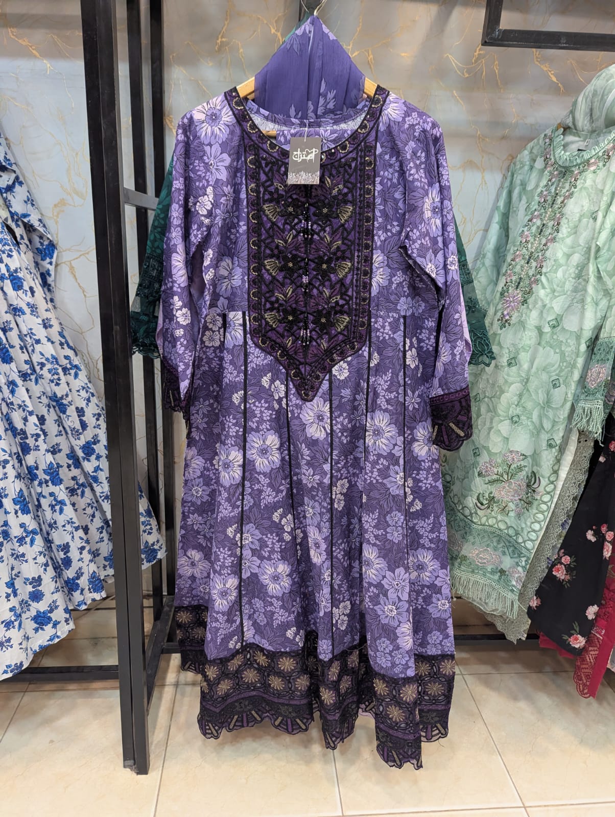 Embroidered  Stitch 3pc