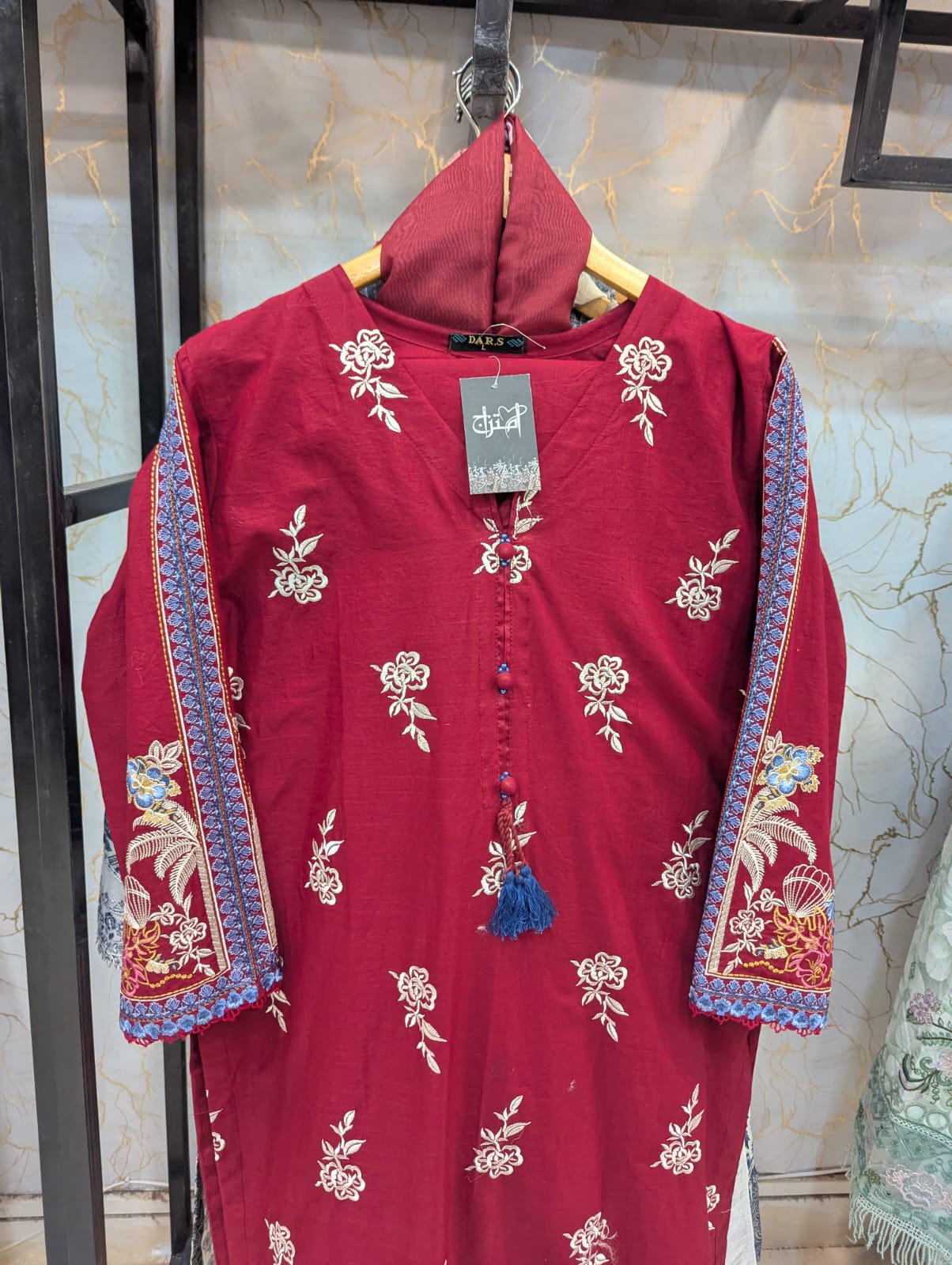 Embroidered Stitch 3 pc