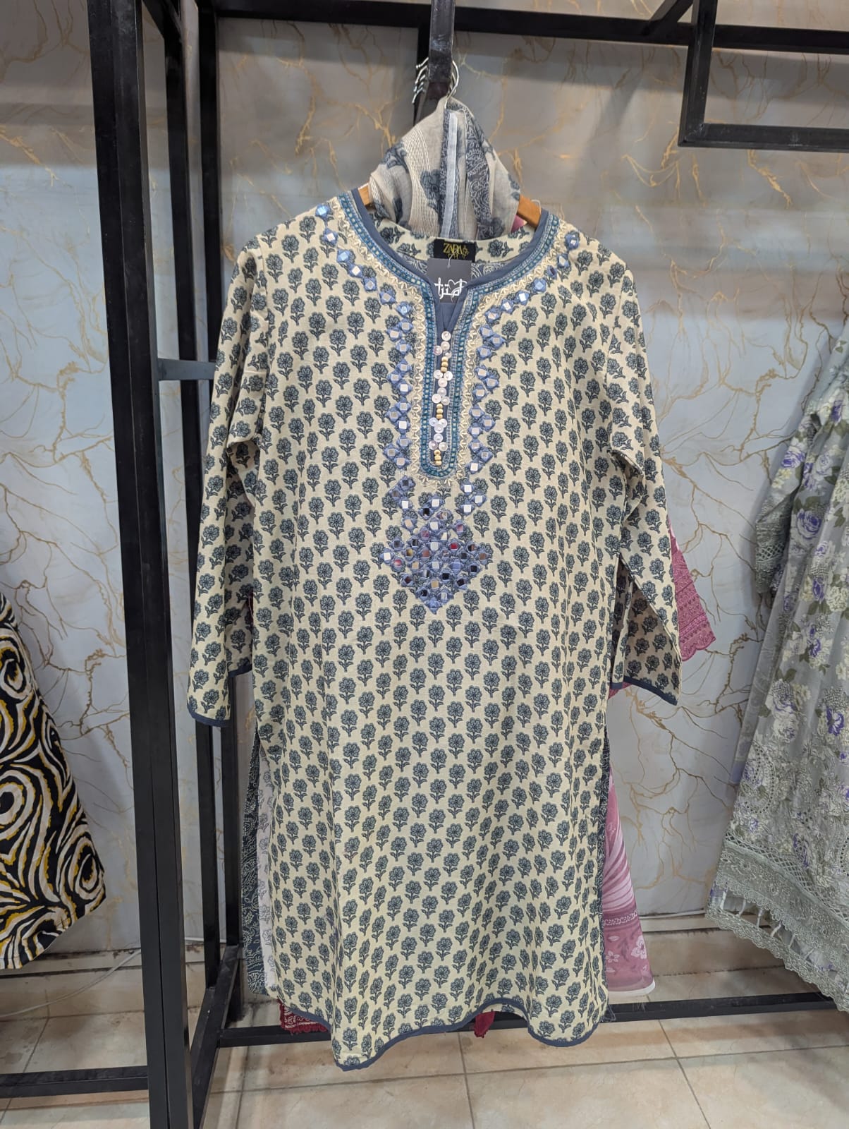 Embroidered Stitch 3pc