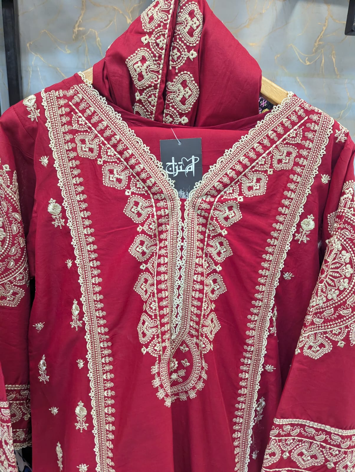 Embroidered Stitch 3 pc