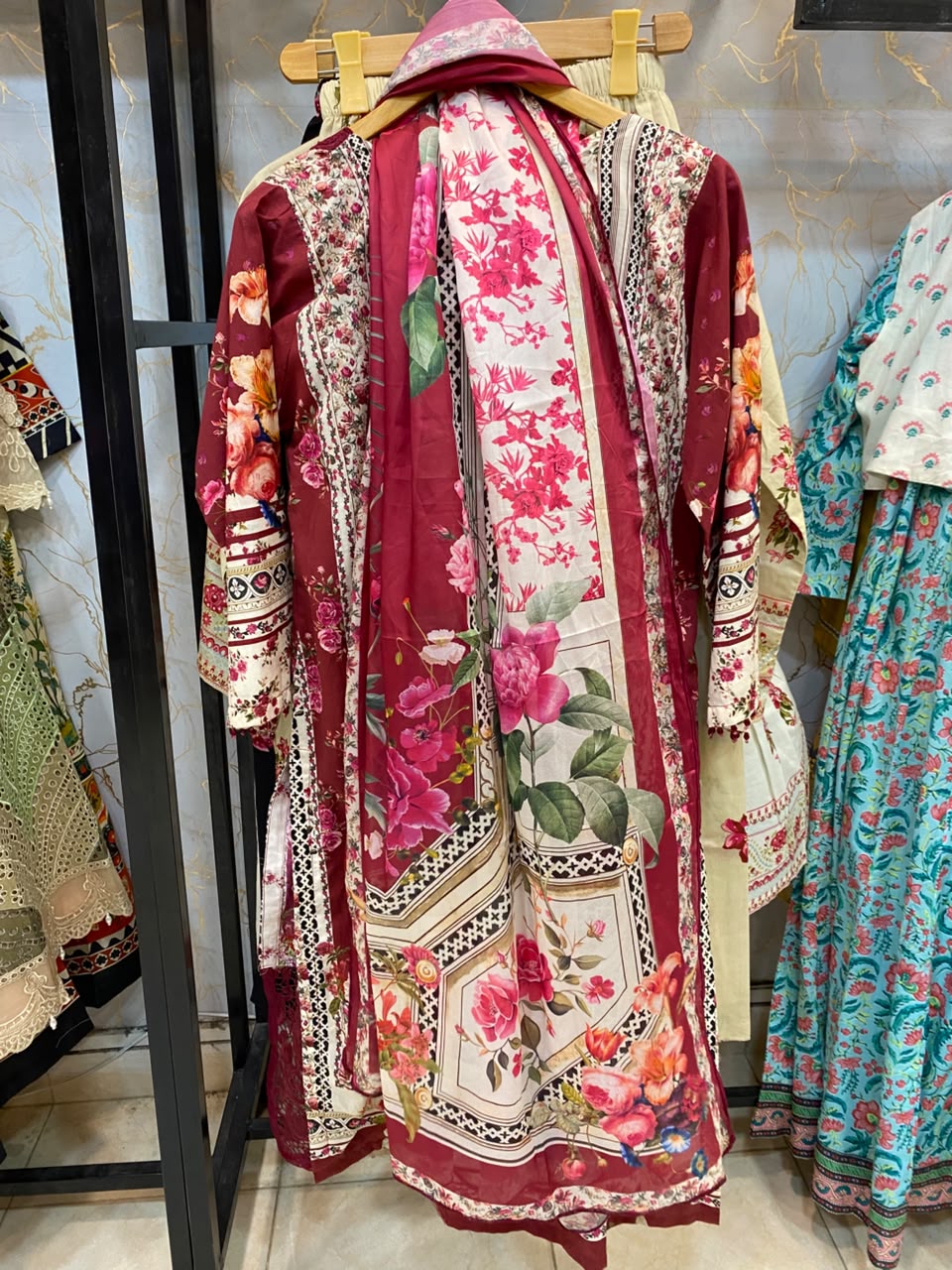 Embroidered Stitch 3pc