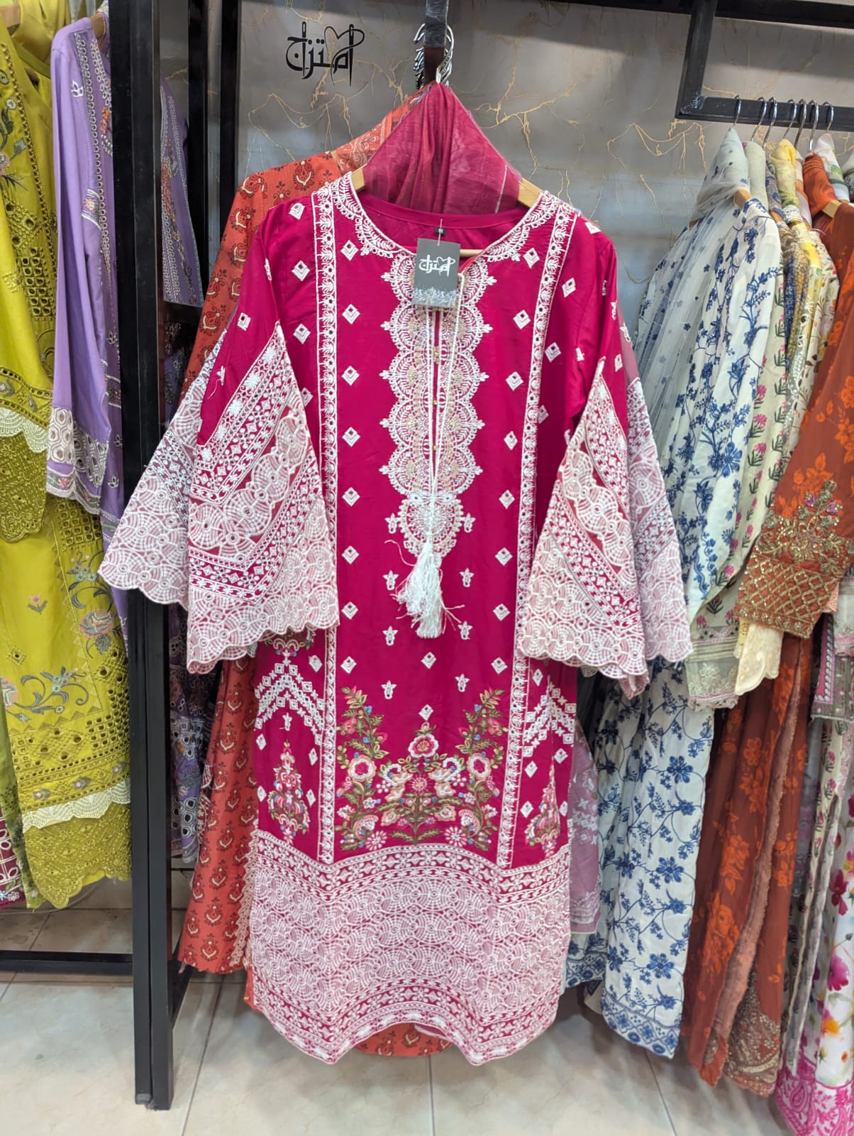 Embroidered Stitch 3pc