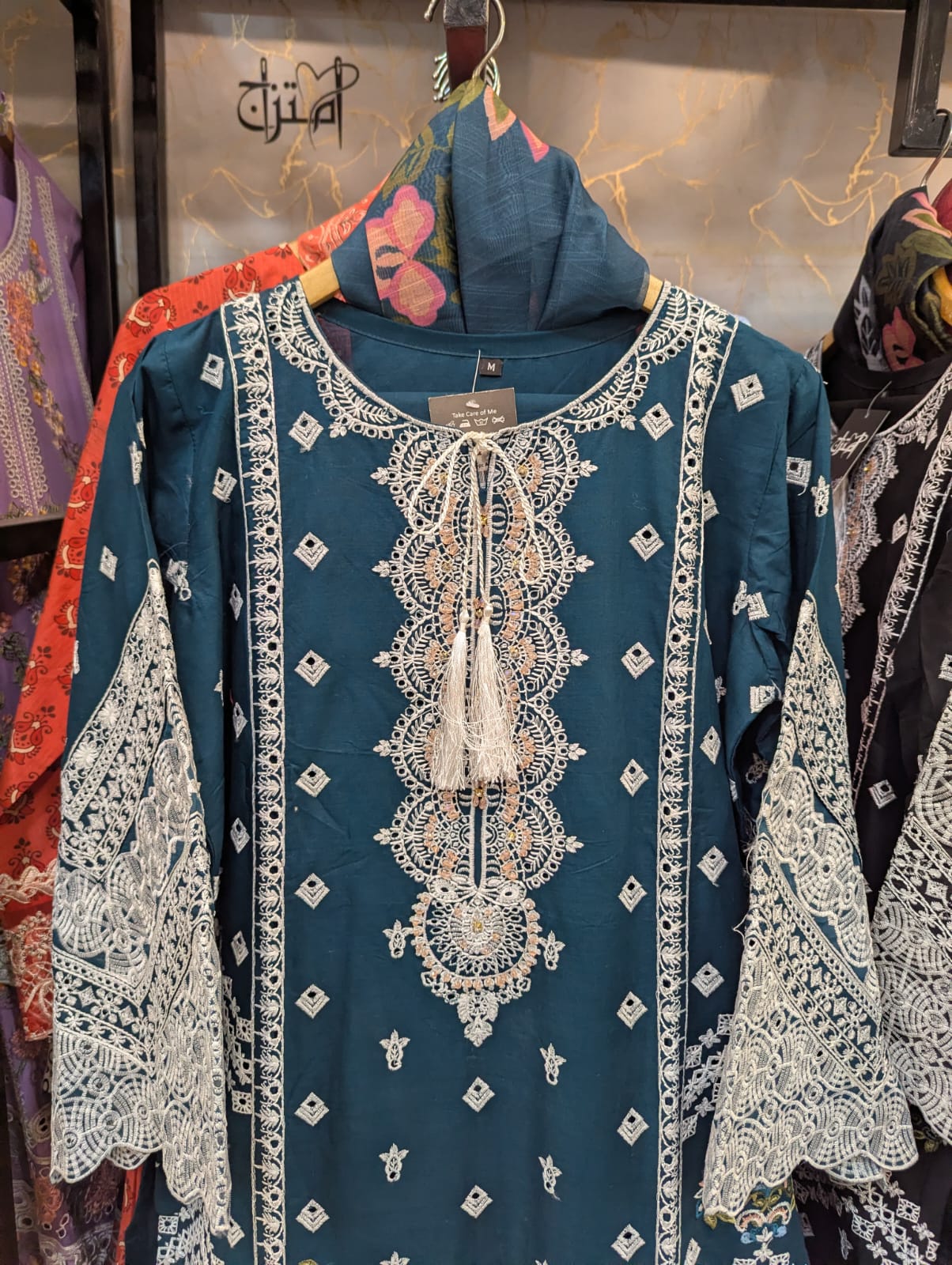 Embroidered Stitch 3pc