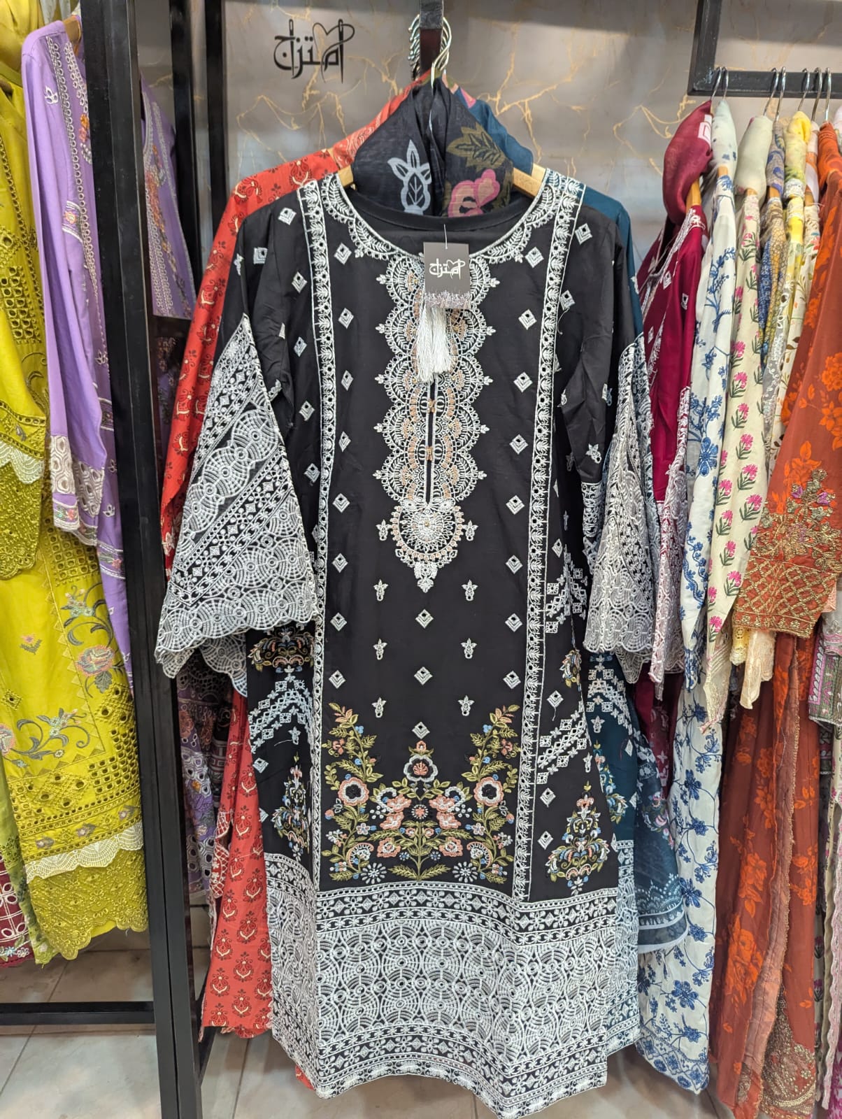 Embroidered Stitch 3pc