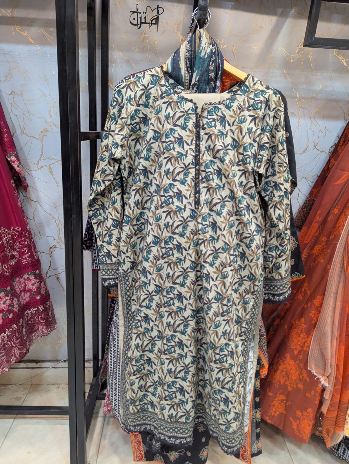 Stitch lawn 3pc