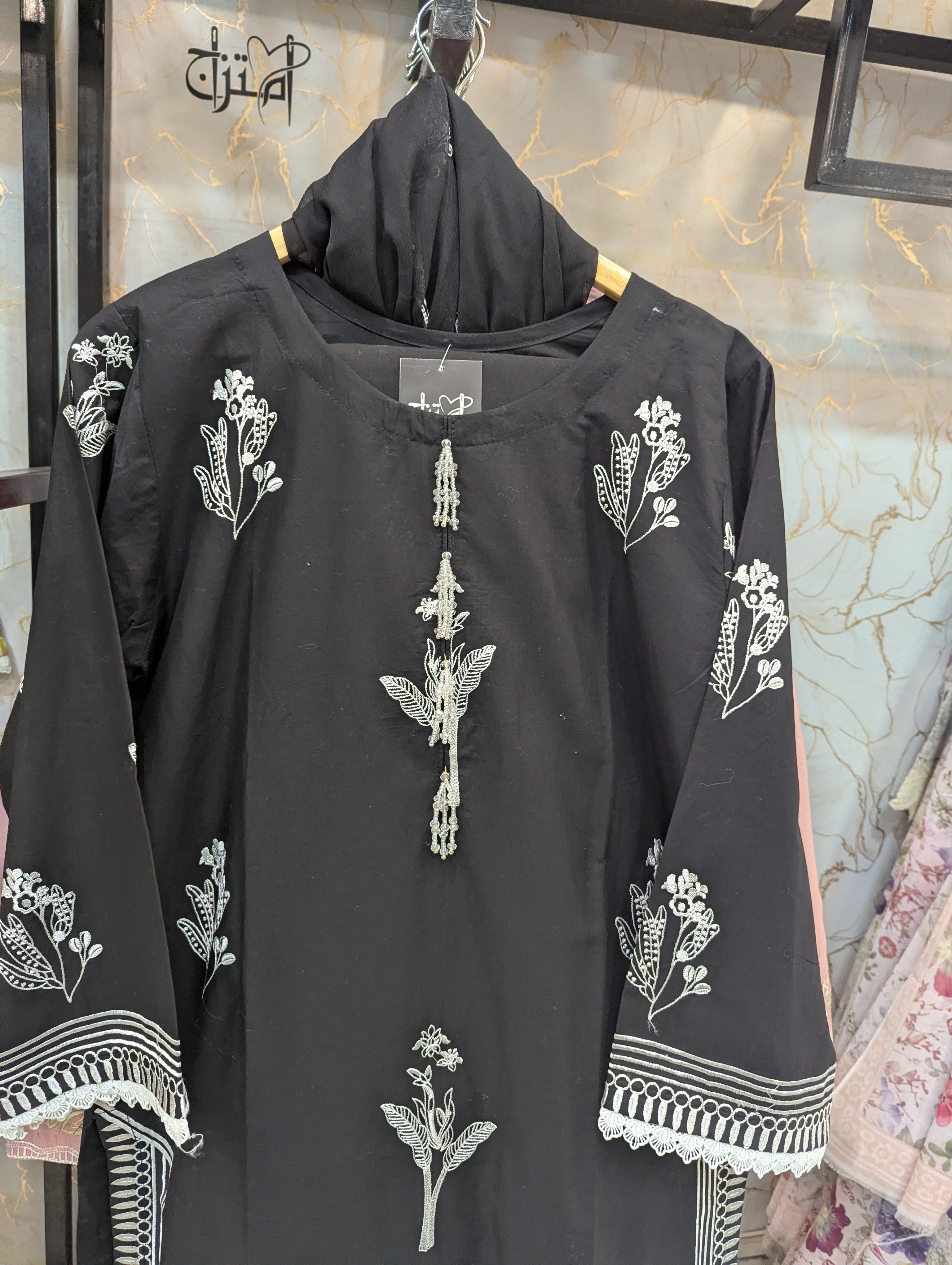 Embroidered Stitch 3pc(New arrivals)