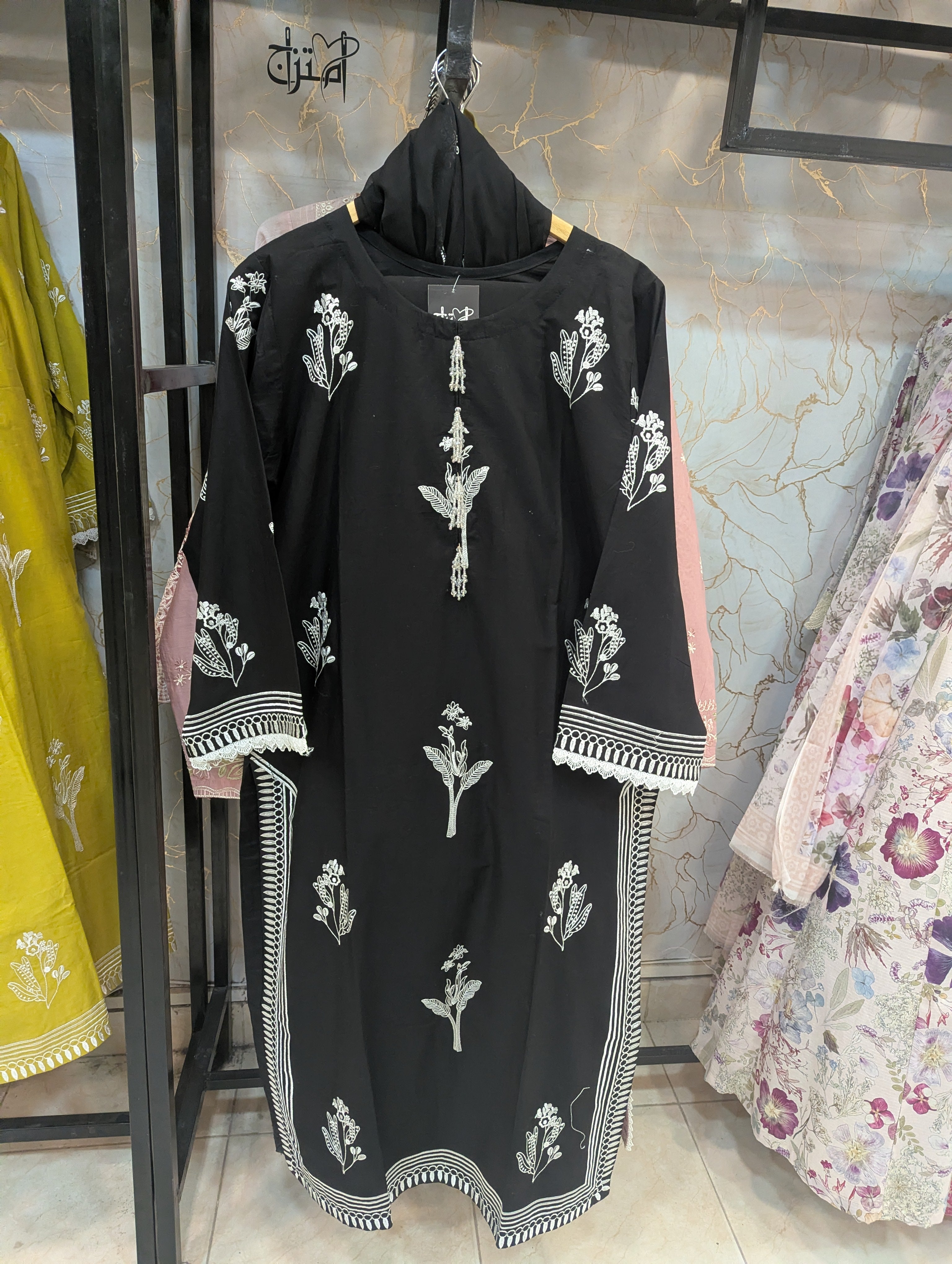 Embroidered Stitch 3pc(New arrivals)