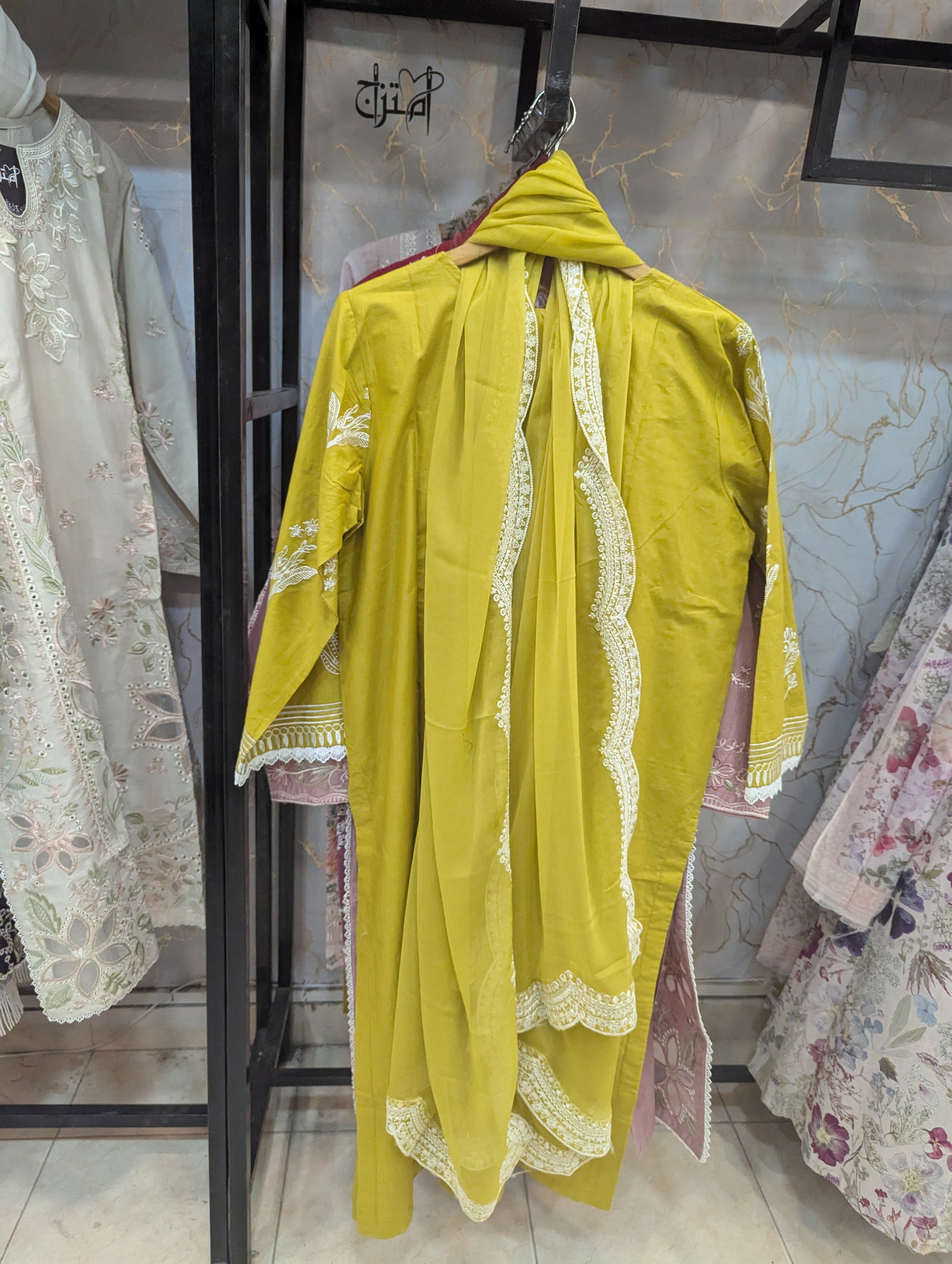Embroidered Stitch 3pc(New Arrivals)