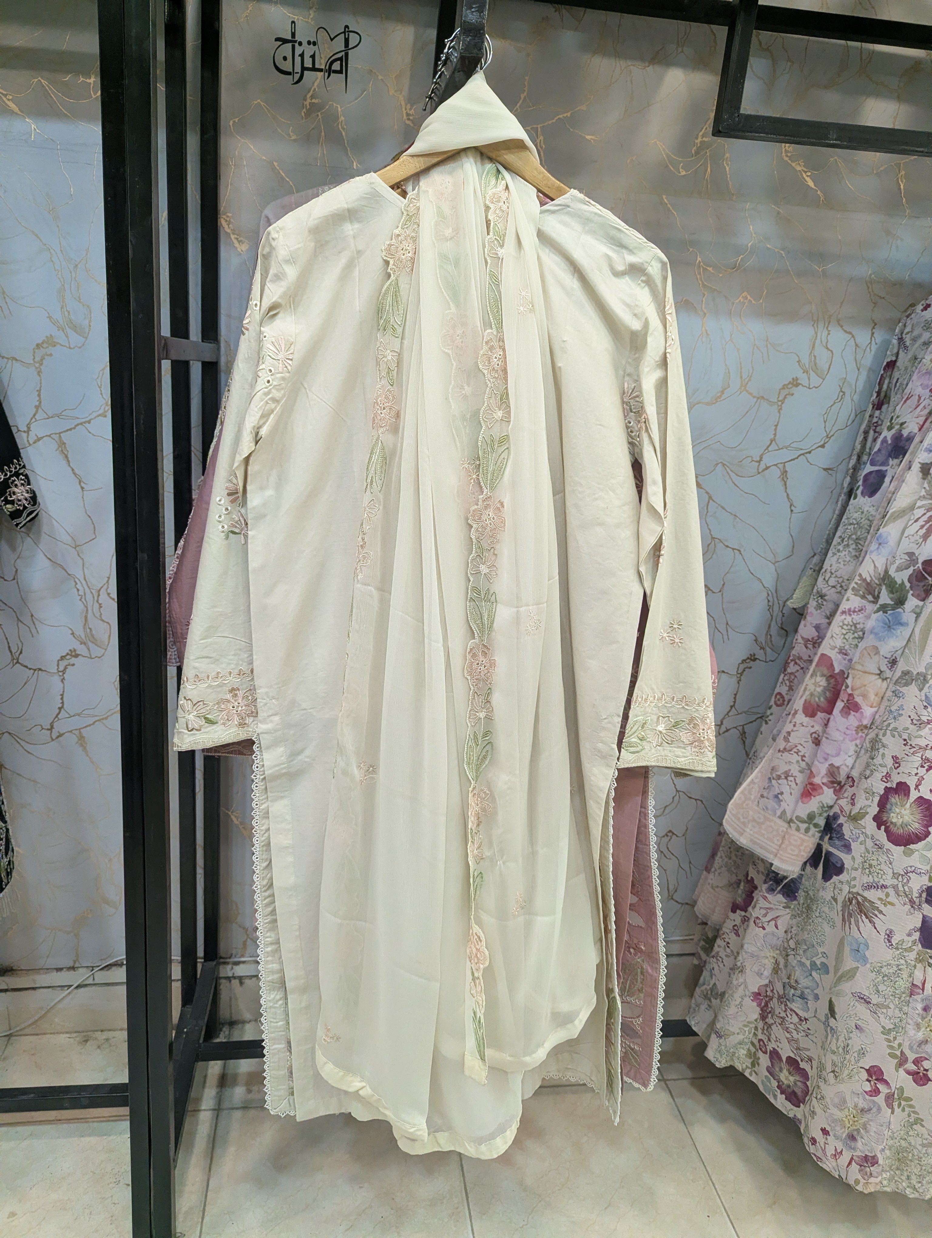 Embroidered Stitch 3pc(New arrivals)