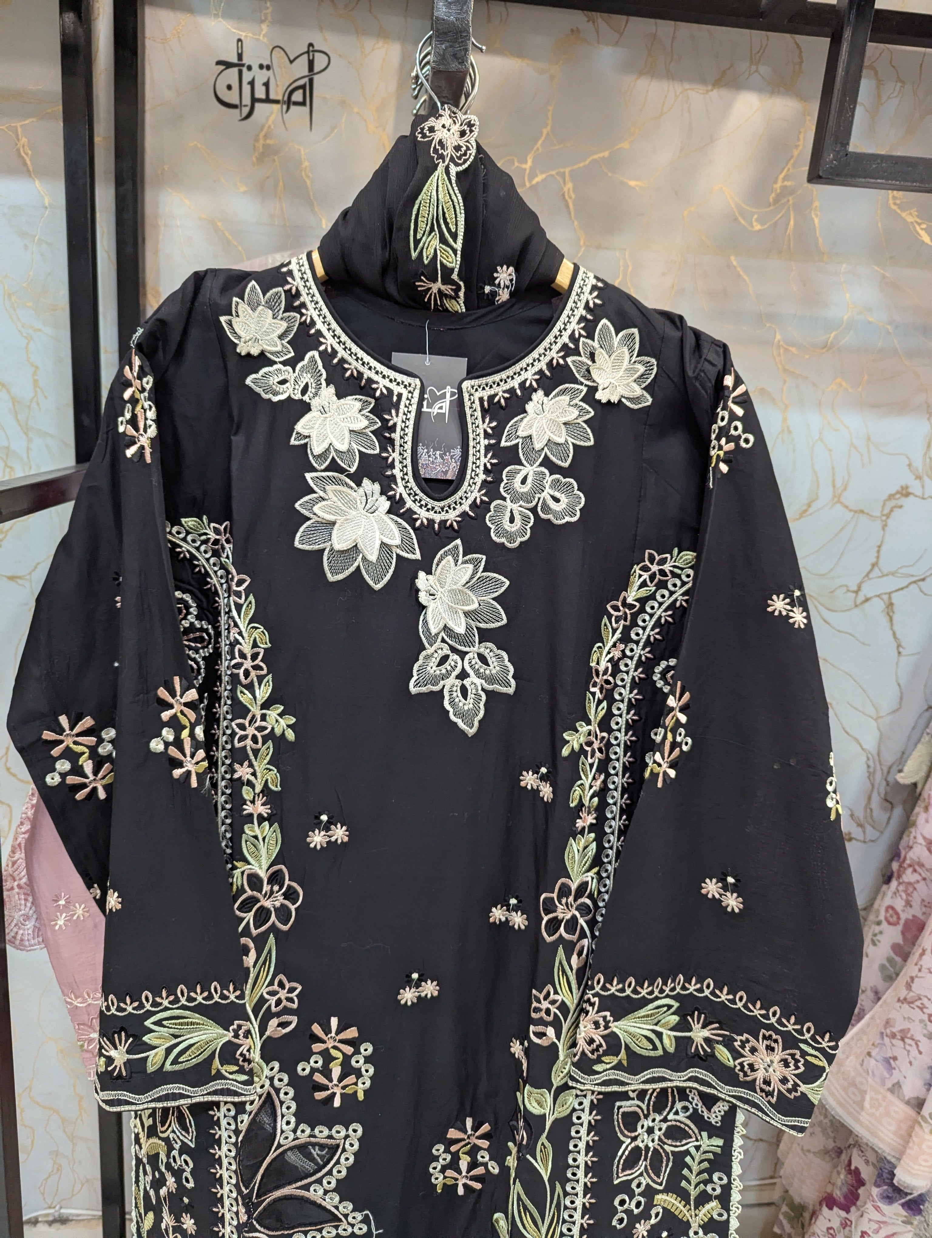 Embroidered Stitch 3 pc(New arrivals)