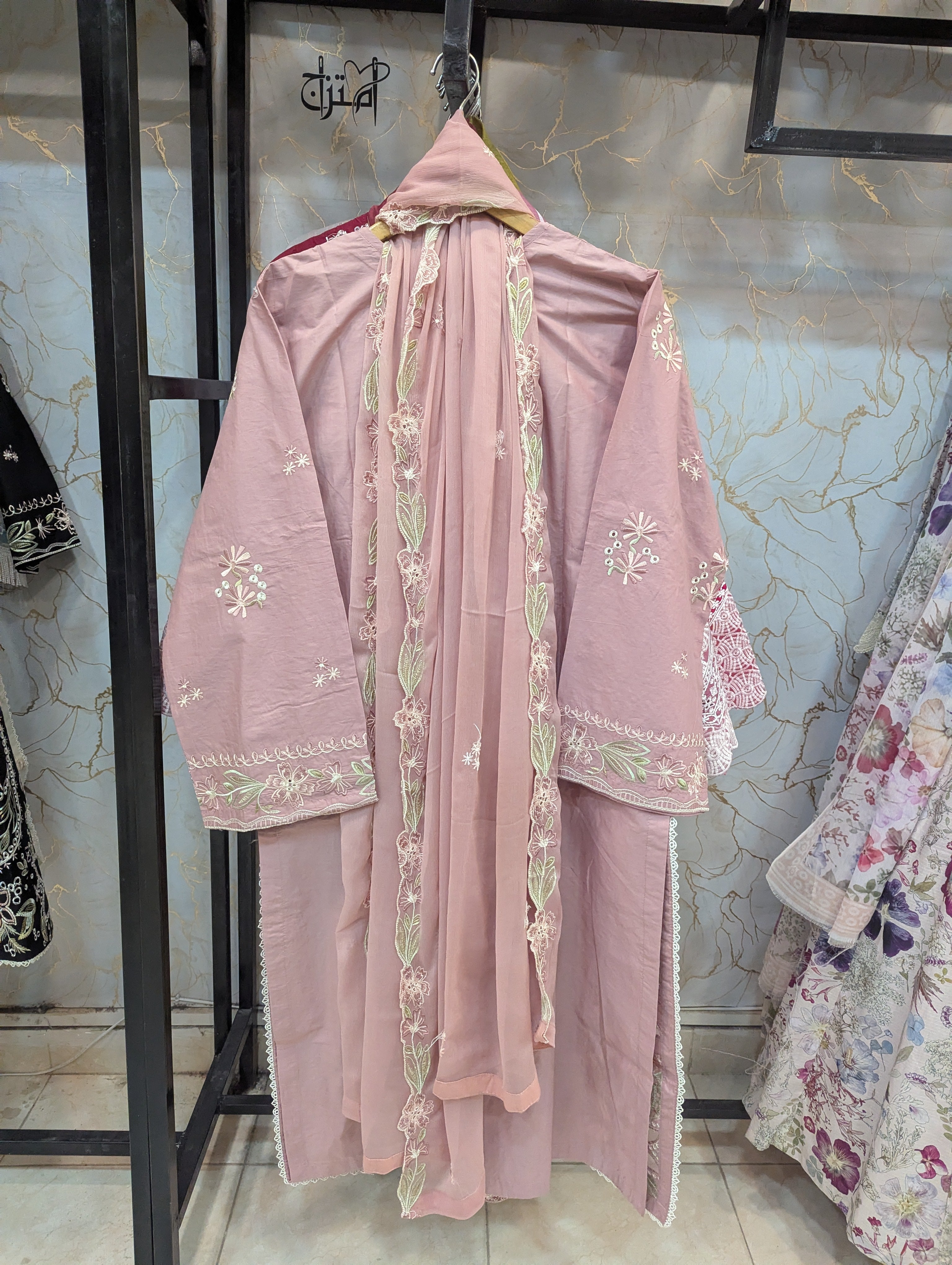 Embroidered Stitch 3pc(New arrivals)