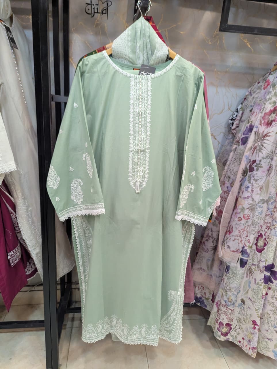 Embroidered Stitch 3pc(New arrivals)