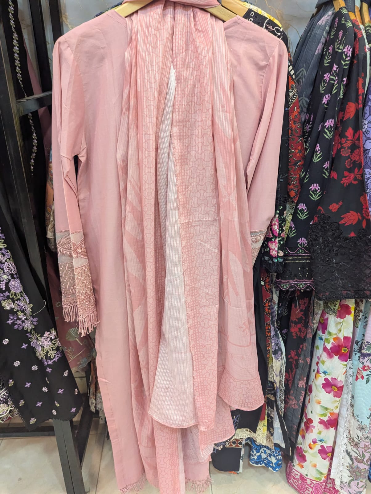 3PC EMBROIDERED LAWN