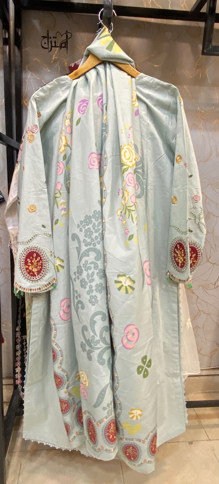 Winter Khaddar  Embroidered Stitch 3pc